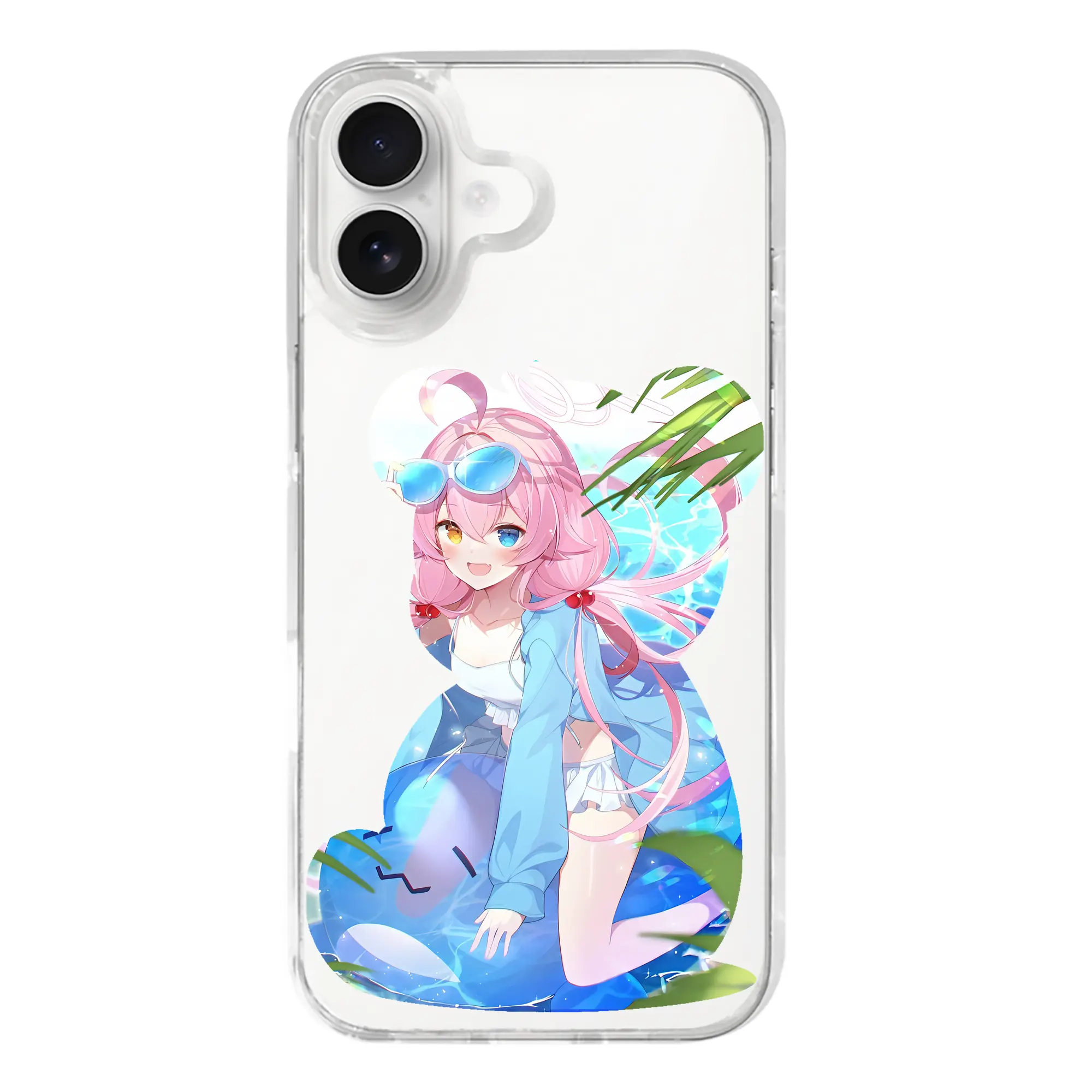 ブルーアーカイブ グッズ 小鳥遊ホシノ - iPhone 17シリーズ 透明スマホケース – 薄型・耐衝撃・精密フィット保護カバー